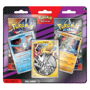 Team Rocket's Zapdos, Articuno & Tyranitar Enhanced 2-Pack Blister