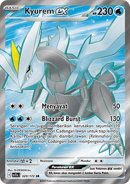 Kyurem ex (SV11s 320)
