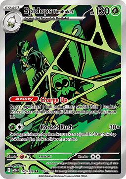 Team Rockets Spinsidias (SV10s 140)