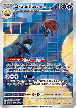 Team Rocket's Orbeetle (SV10s 149)