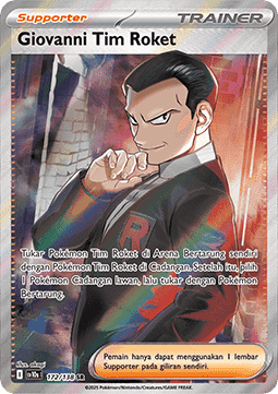 Team Rockets Giovanni (SV10s 172)