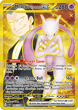Team Rockets Mewtu ex (SV10s 186)