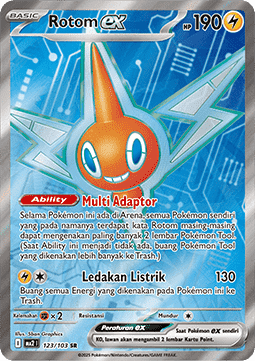 Rotom ex (MA2 123)