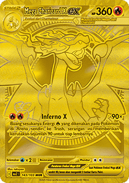 Mega Charizard X ex (MA2 143)