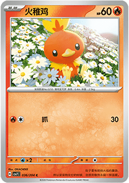 Torchic (CSV7C 036)