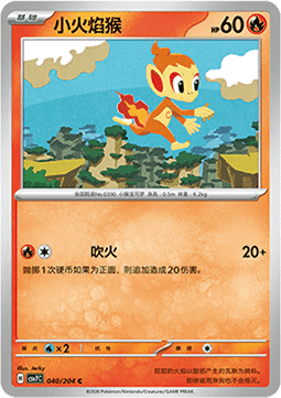 Chimchar (CSV7C 040)