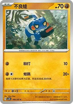 Croagunk (CSV8C 108)