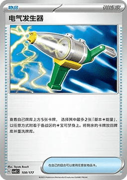 Electric Generator (CSVE1C 108)