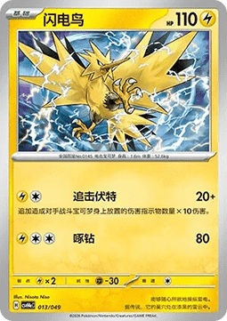 Zapdos (CSVH4C e013)