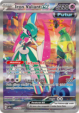 Iron Valiant ex (SV4s 177)
