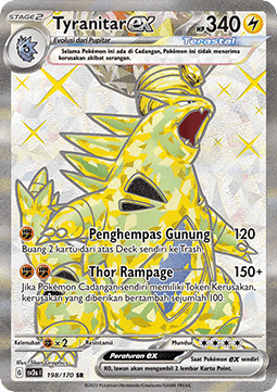 Tyranitar ex (SV3s 198)