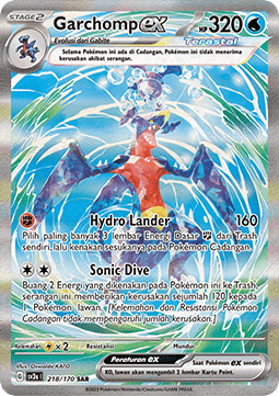 Garchomp ex (SV3s 218)