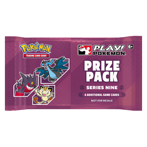 Play! Pokémon Prize Pack Series Nine Booster
