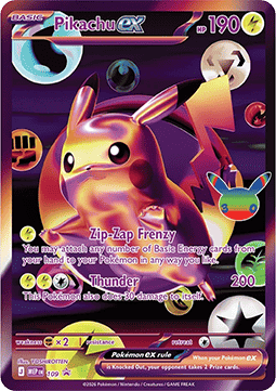 Pikachu ex (MEP 109)