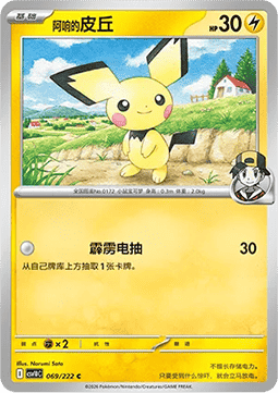 Ethan's Pichu (CSV10C 069)