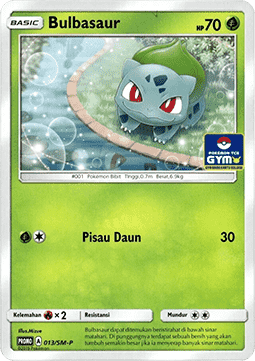 Bulbasaur (SM-P/ID 013)
