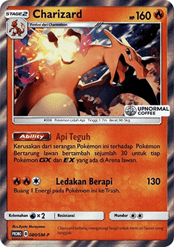 Charizard (SM-P/ID 080)