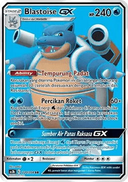 Blastoise GX (AC3 b220)