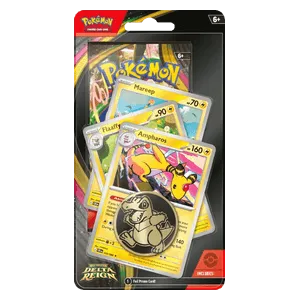 Delta-Herrschaft: Ampharos Premium Checklane Blister
