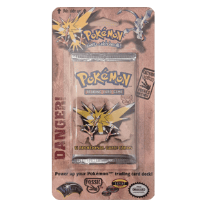 Fossil: Zapdos 1-Pack Blister