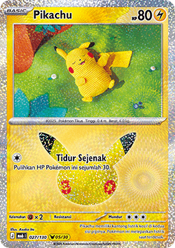 Pikachu (MA6 027)