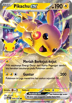 Pikachu ex (MA6 054)