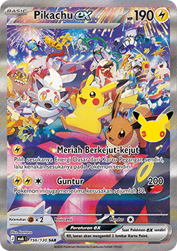 Pikachu ex (MA6 156)