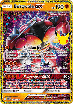 Buzzwole GX (MA6 190)