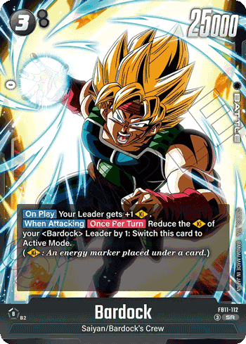 Bardock (FB11-112) [Fusion World] (V.1 - Super Rare)