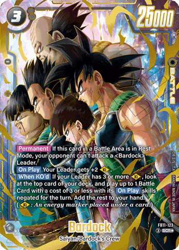 Bardock (FB11-123) [Fusion World] (V.2 - Alternate Art)