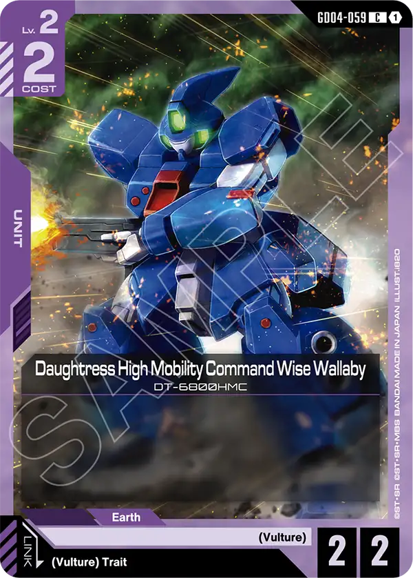 Daughtress High Mobility Command Wise Wallaby (GD04-059)