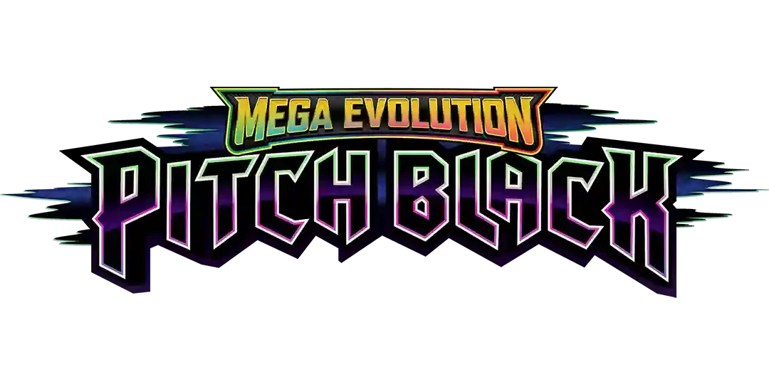 Logo Mega Evolution - Pitch Black