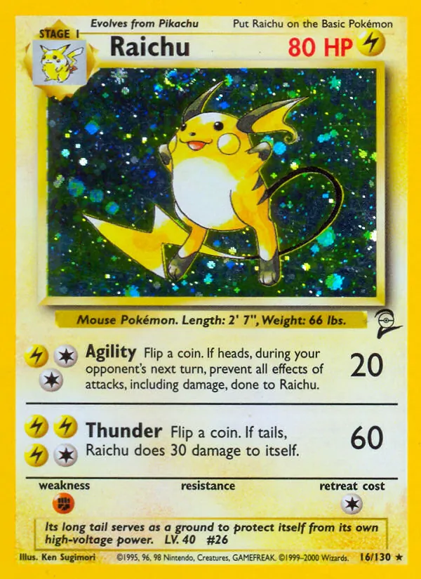 Raichu (B2 16)