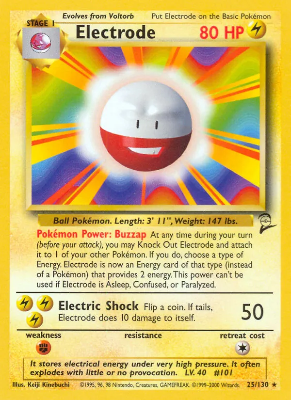 Electrode (B2 25)