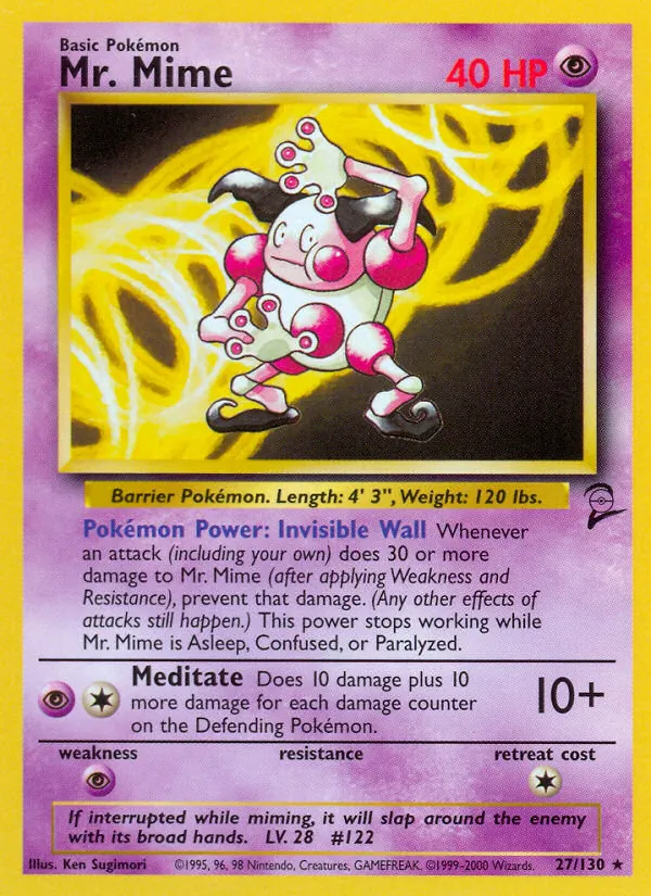 Mr. Mime (B2 27)