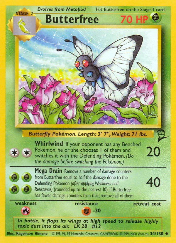 Butterfree (B2 34)