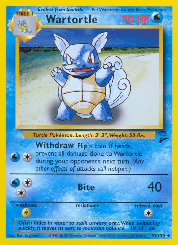 Wartortle (B2 63)
