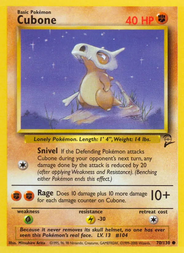 Cubone (B2 70)