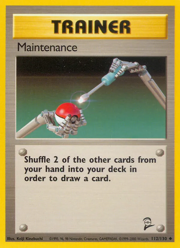 Maintenance (B2 112)