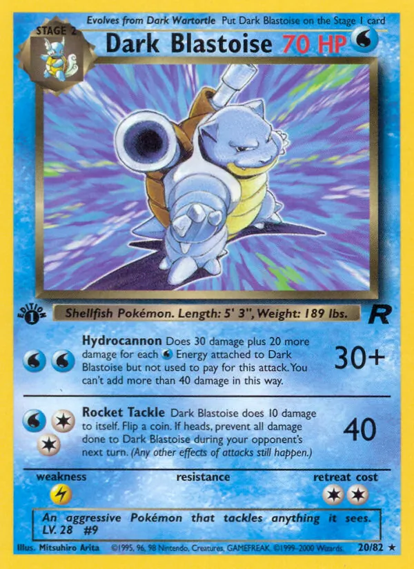 Dark Blastoise (TR 3)