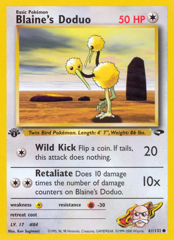 Blaine's Doduo (GC 61)