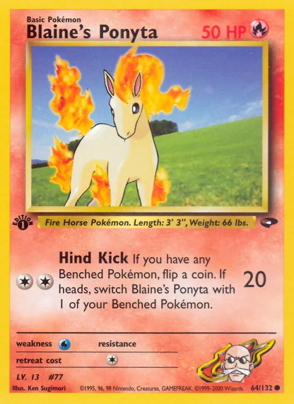 Blaine's Ponyta (GC 64)