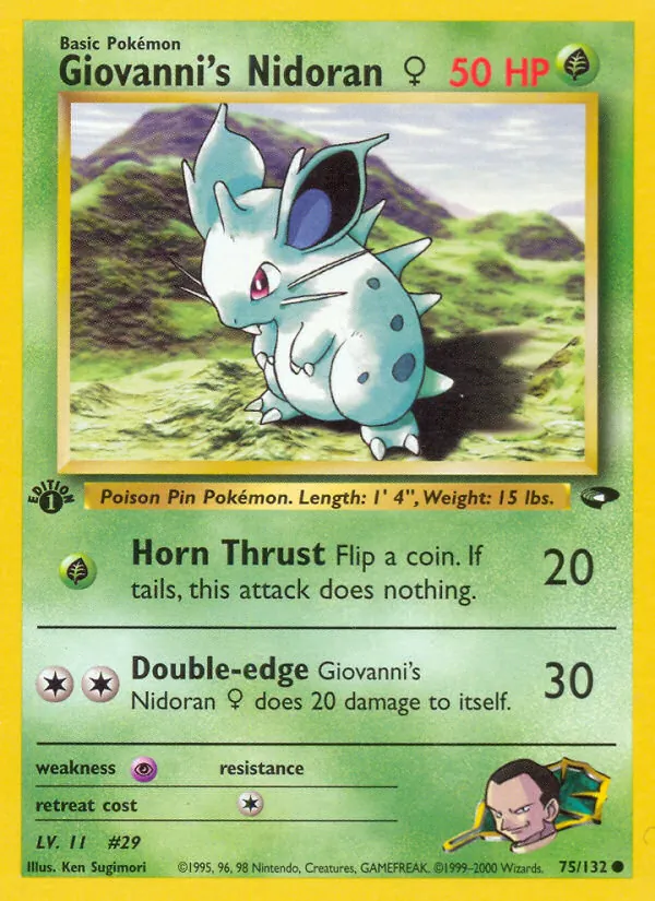 Giovanni's Nidoran [F] (GC 75)