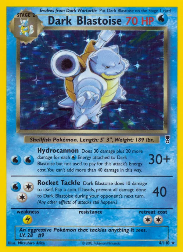 Dark Blastoise (LC 4)