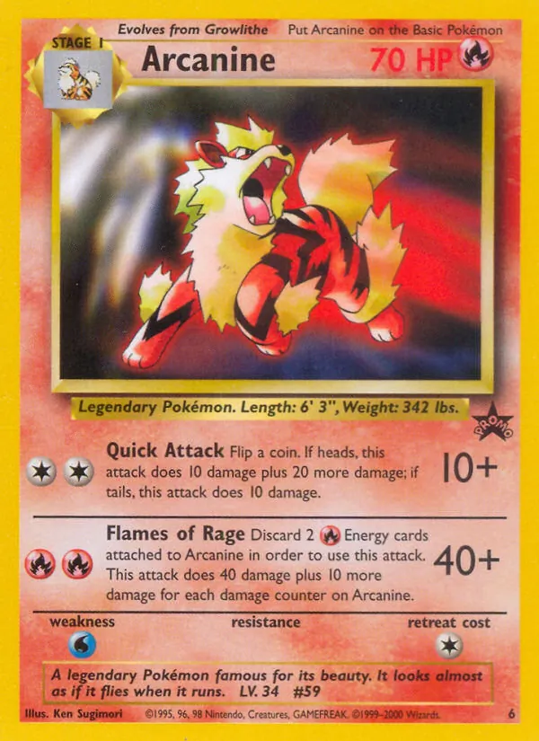 Arcanine (WP 6)
