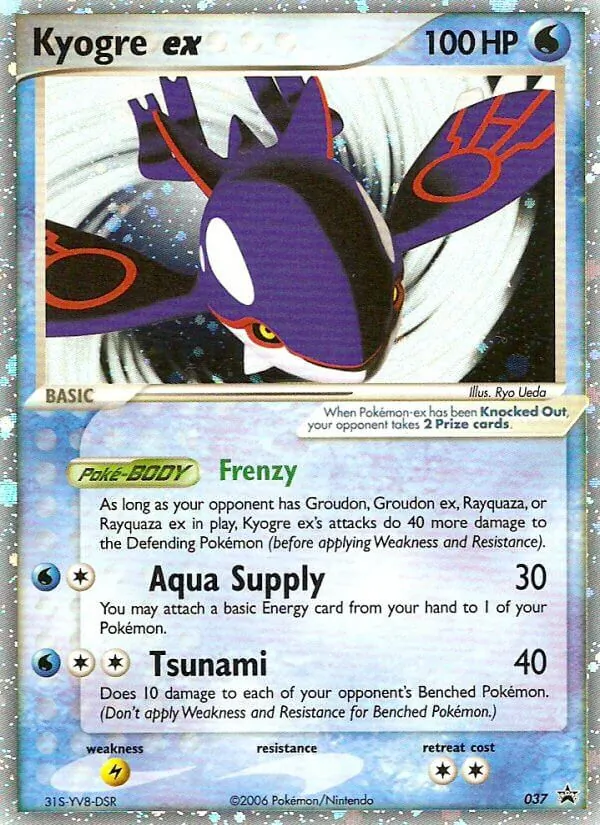 Kyogre ex (NP 37)