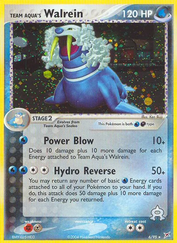 Team Aqua's Walrein (MA 6)