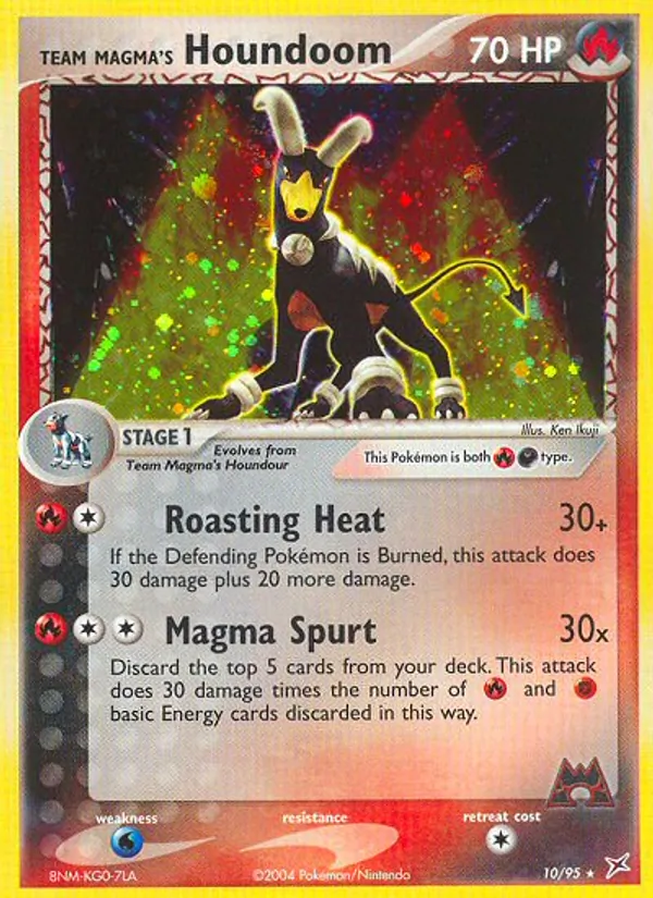 Team Magma's Houndoom (MA 10)