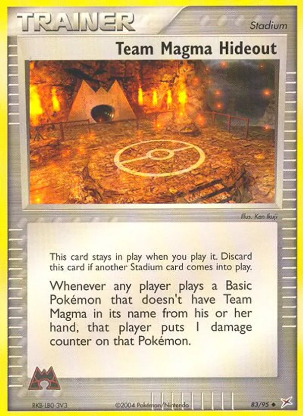 Team Magma Hideout (MA 83)