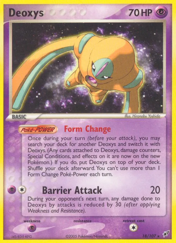 Deoxys (DX 18)